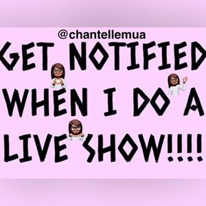 Like This To Know When I’m Going Live!